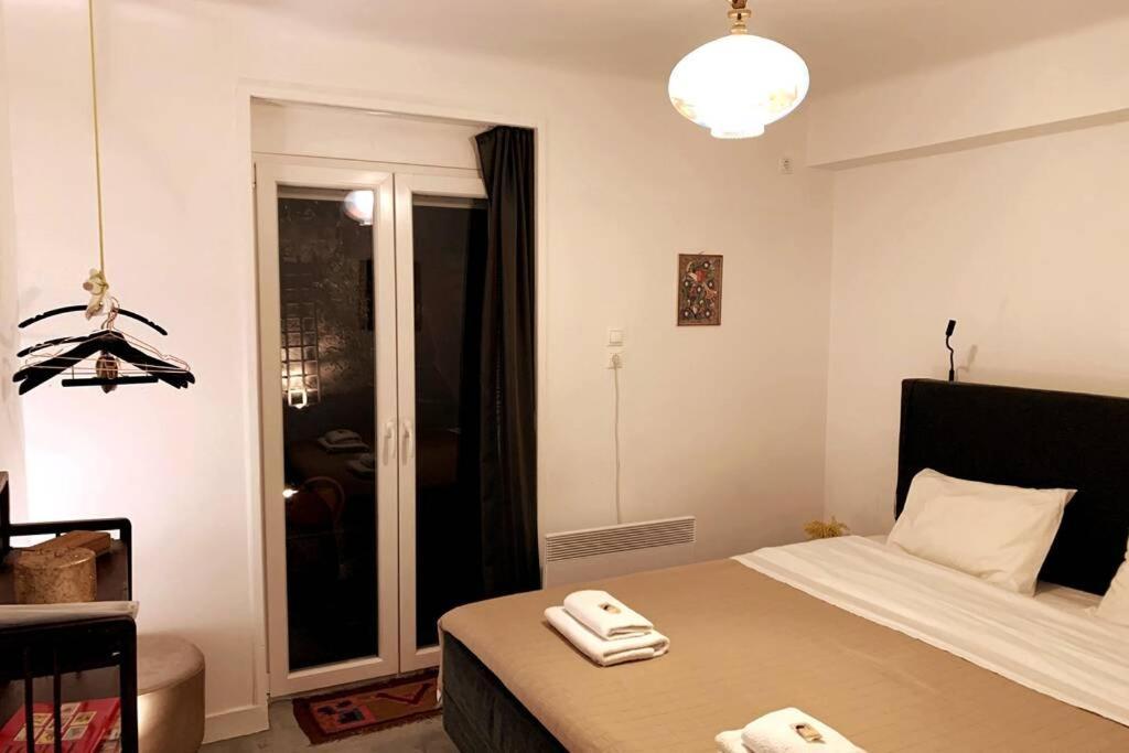 Quiet And Central Flat With Private Backyard Garden Ateny Zewnętrze zdjęcie